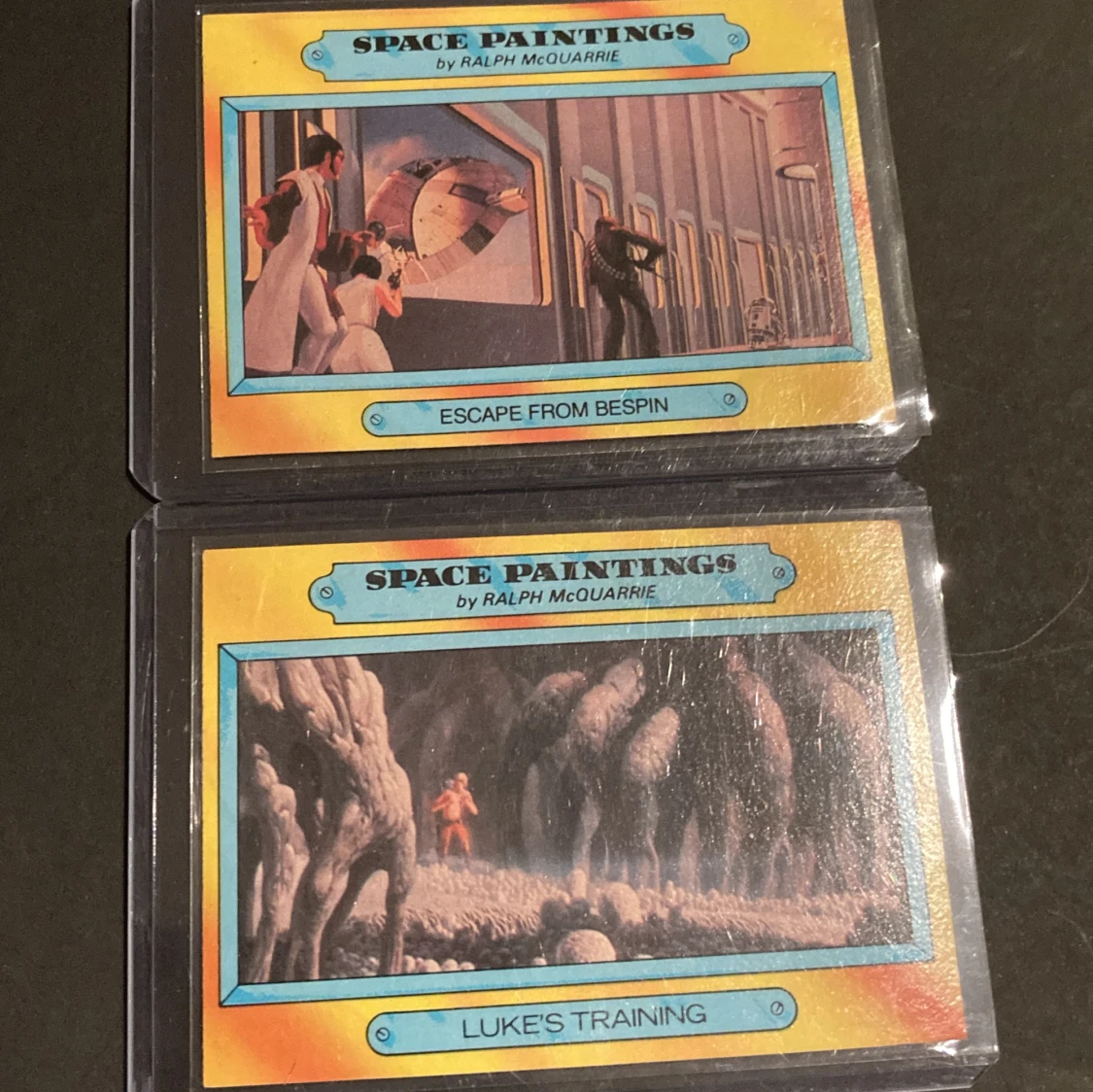 Star Wars vintage samlar kort 1980 The empire strikes back 