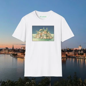 d’cosas｜Belleza d'Amalfi T-Shirt - Klassig T-Shirt av 100% bomull, tryckt inom Europa.｜ Kollektion 1 ”Belleza d'Islas”. Skriv i DM på plick för att köpa eller fler bilder. Finns i storlekarna XS - XL. Pris 299 Kr med gratis frakt! 🌴