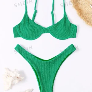 Bikini - Grön bikini, oanvänd 💚🥑🐢