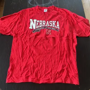 Vintage T-shirt med tryck (Nebraska) riktigt bra skick, inga fläckar hål eller andra komplikationer 
