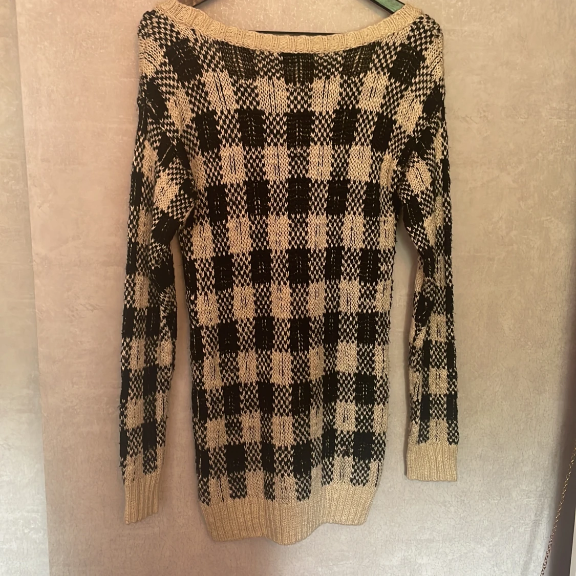 Stickad klänning  - 90