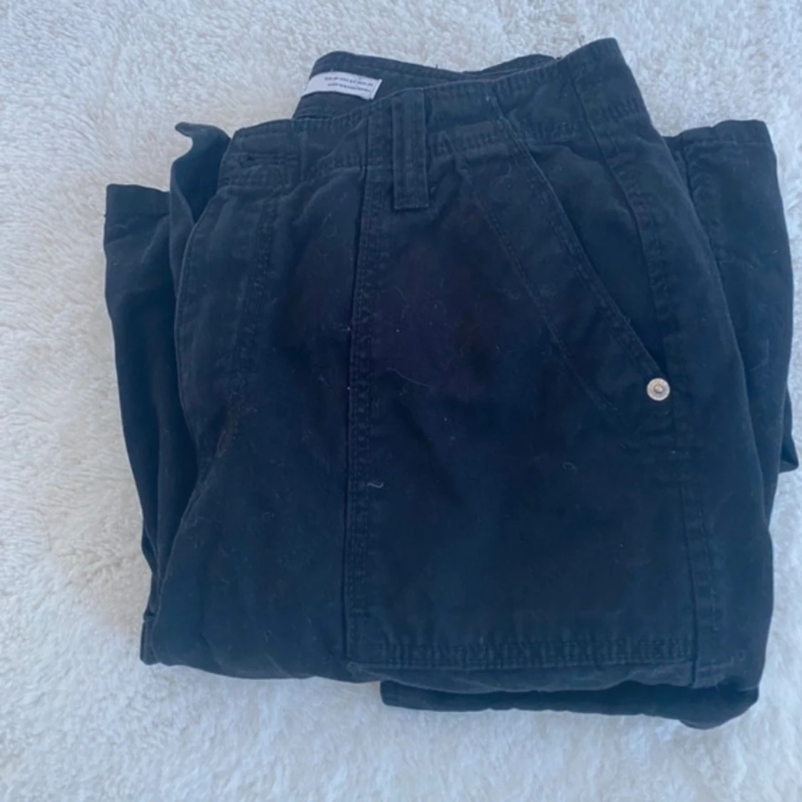 Svarta cargobyxor från Bershka - 92