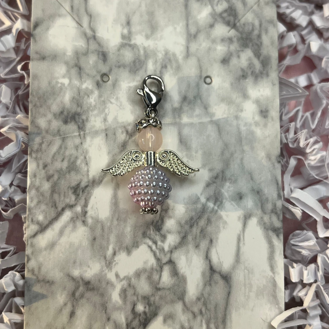 Liten lila lyckoängel