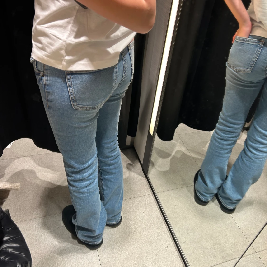 Lågmidjade jeans