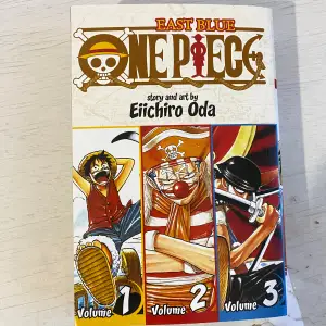 one piece manga vol 1-3! ny skick och i engelska