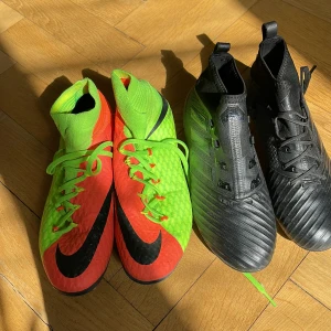 Fotbollsklubben  - Adidas i storlek 40.5 (passar även 41) och Nike i storlek 41. Ett par för 300kr eller båda för 500kr.
