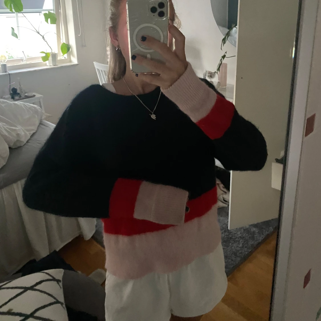 Stickad tröja  - 90