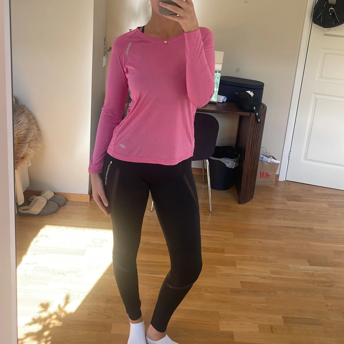 Rosa träningströja  - 90