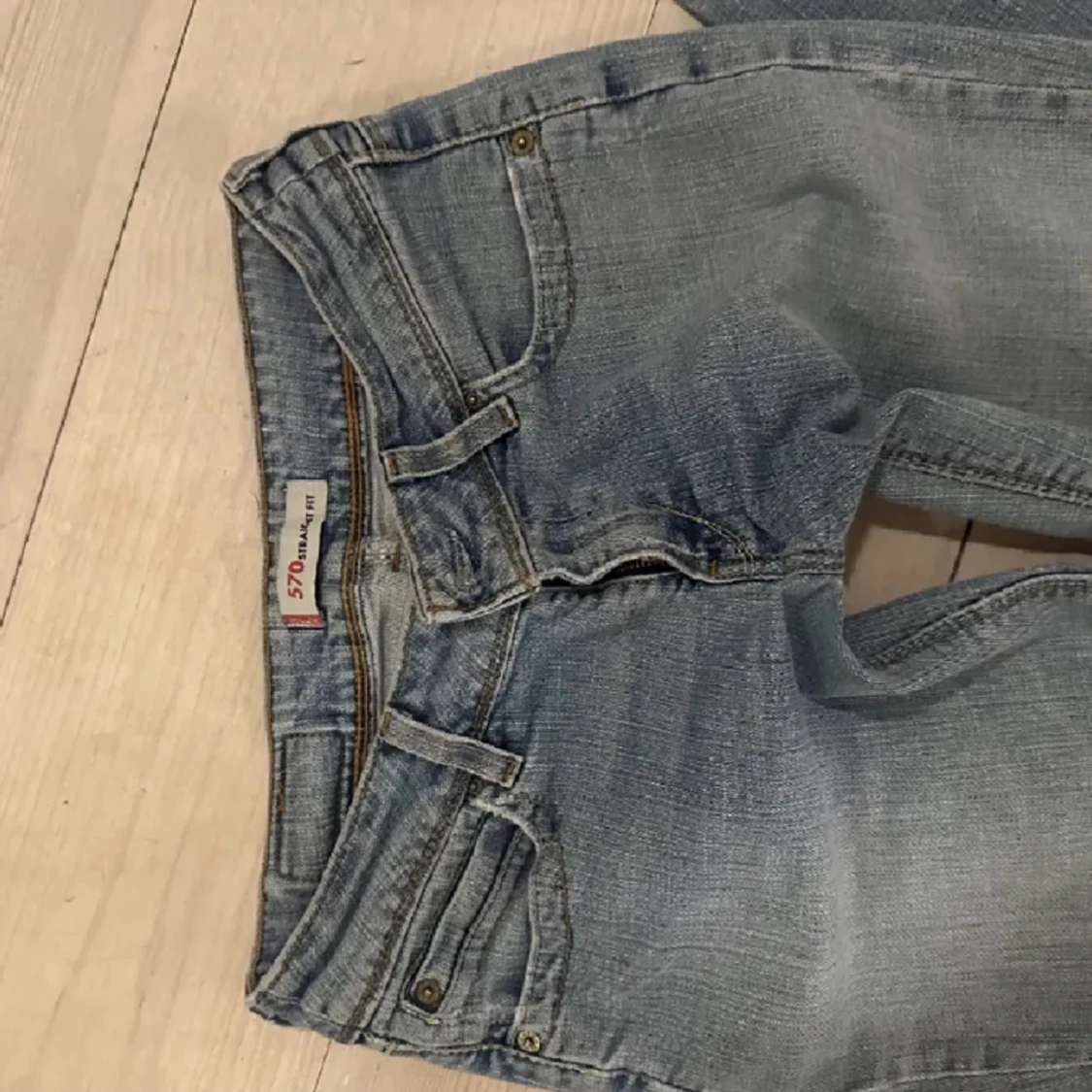 Lågmidjade jeans - 90