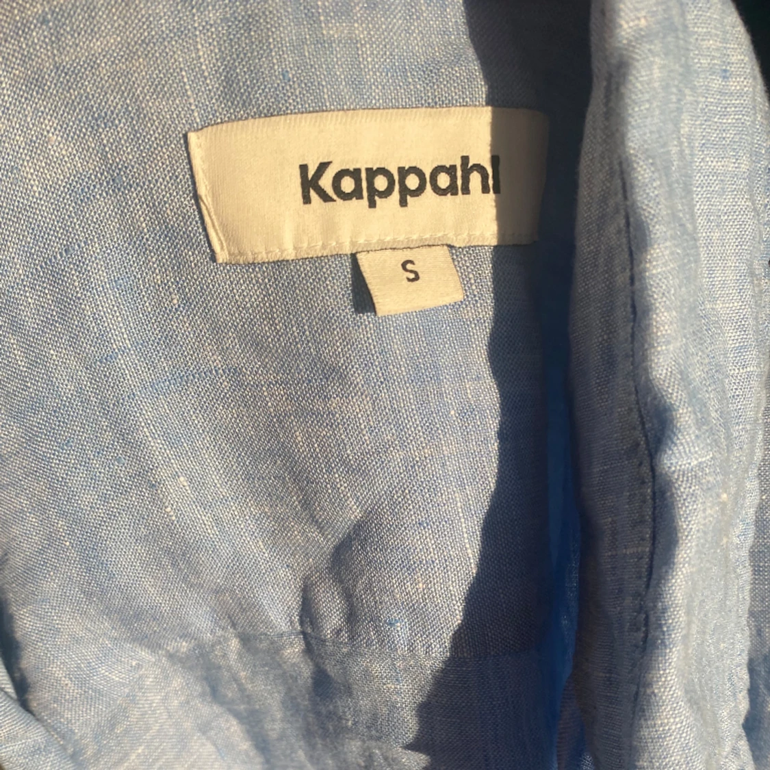 Ljusblå Linneskjorta - 91