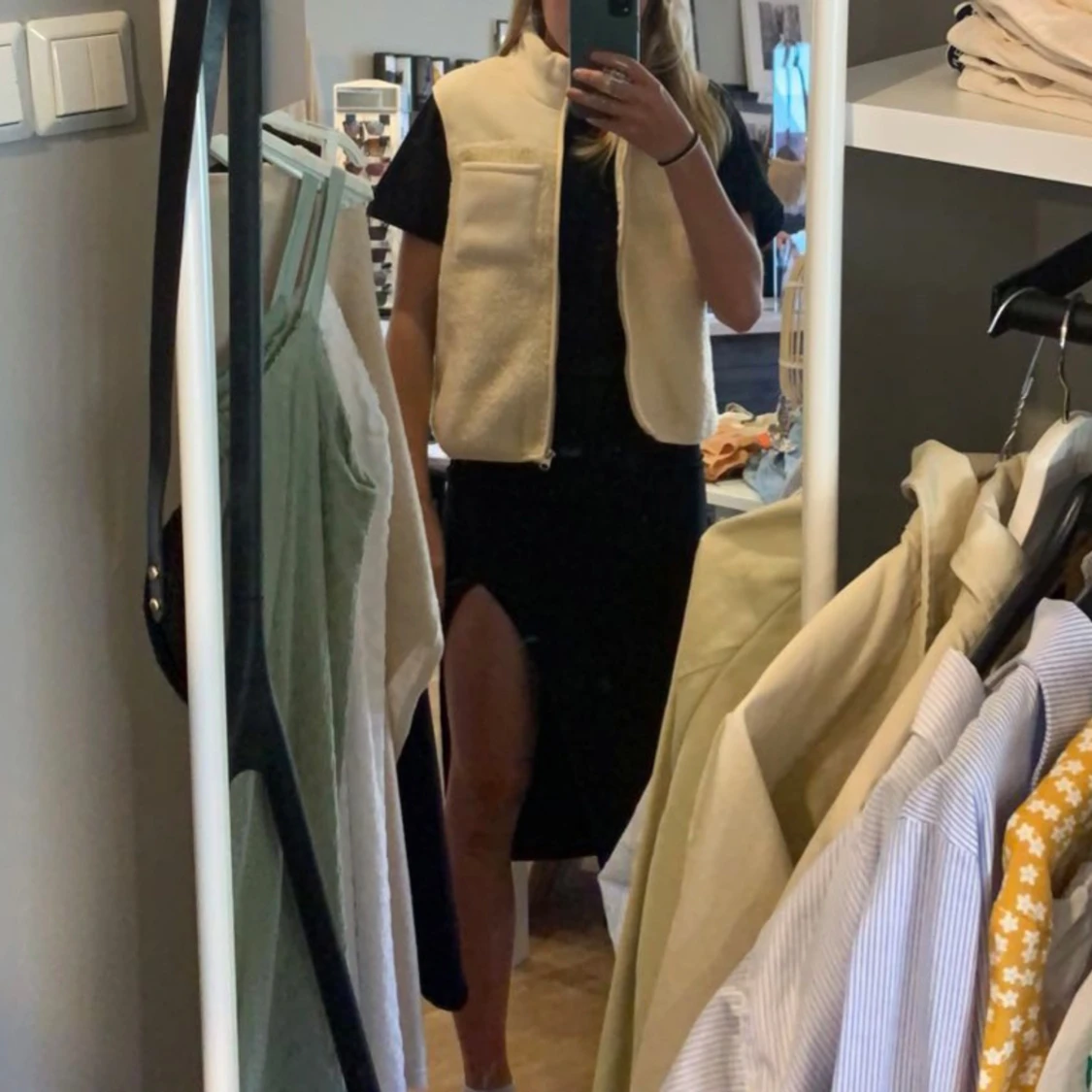 Teddyväst från pieces - 90