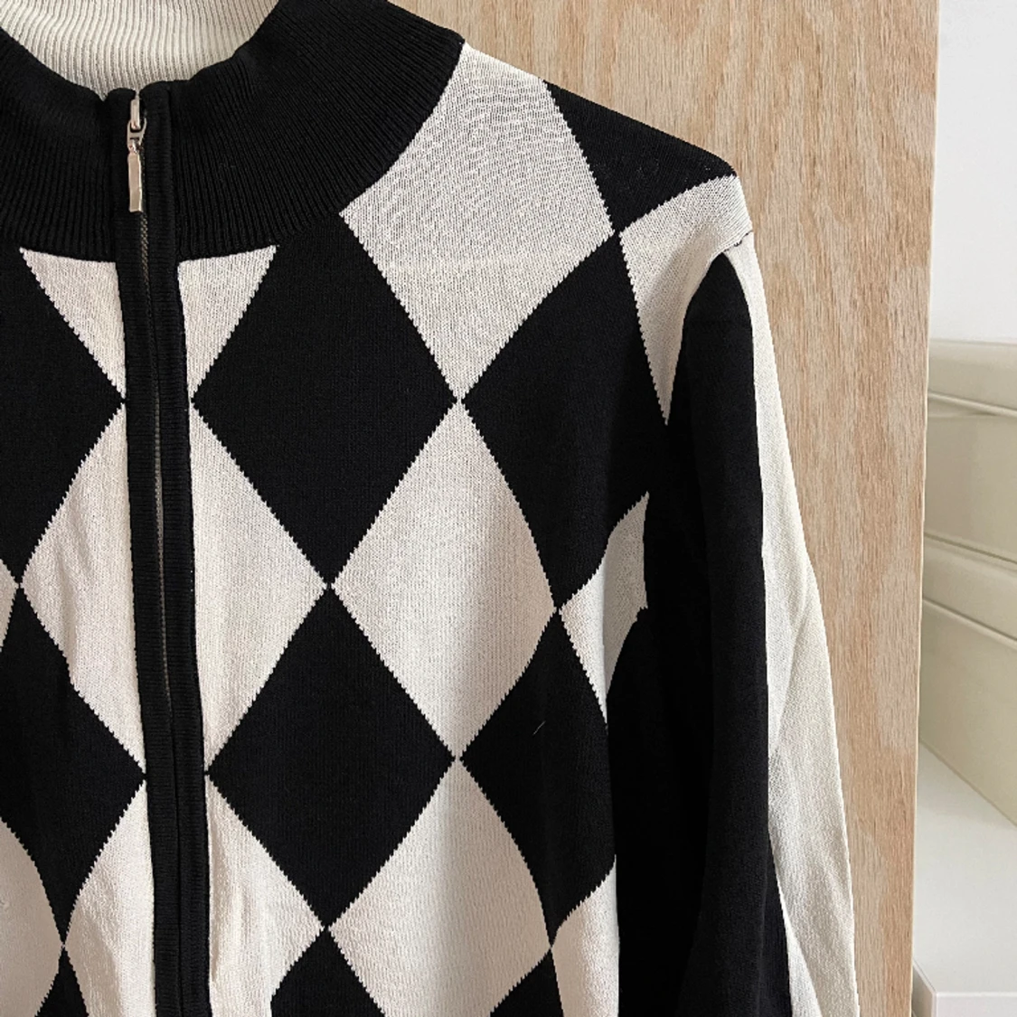 Schack rutig tröja - 91