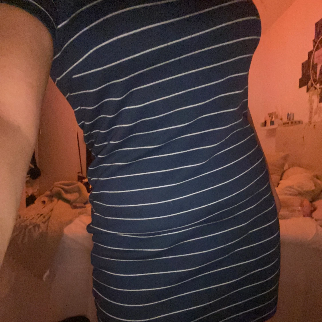 Randig klänning - 90