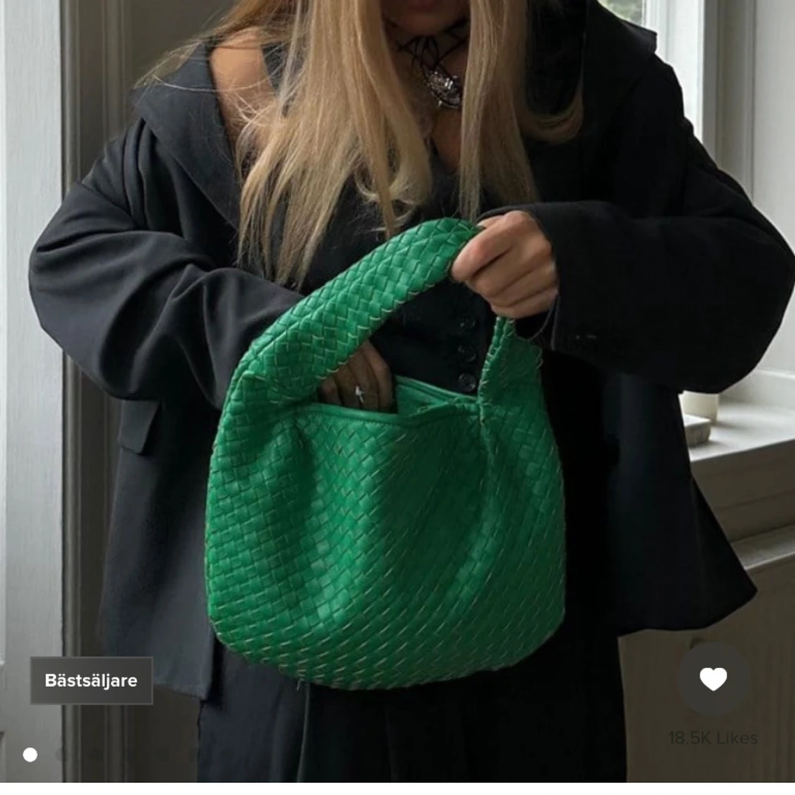 Grön väska från NA-KD  - 90