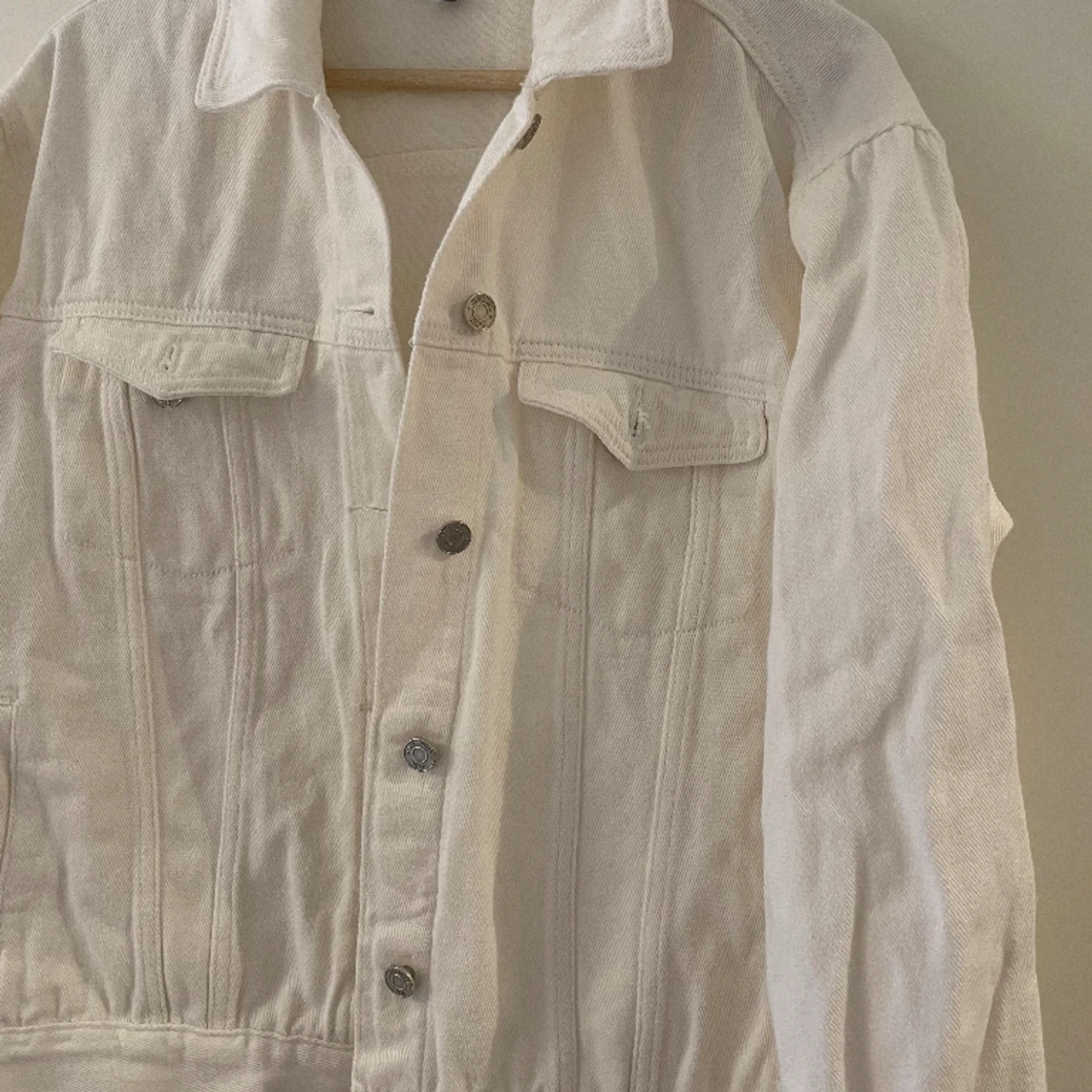 Jeans jacka vit  - 91