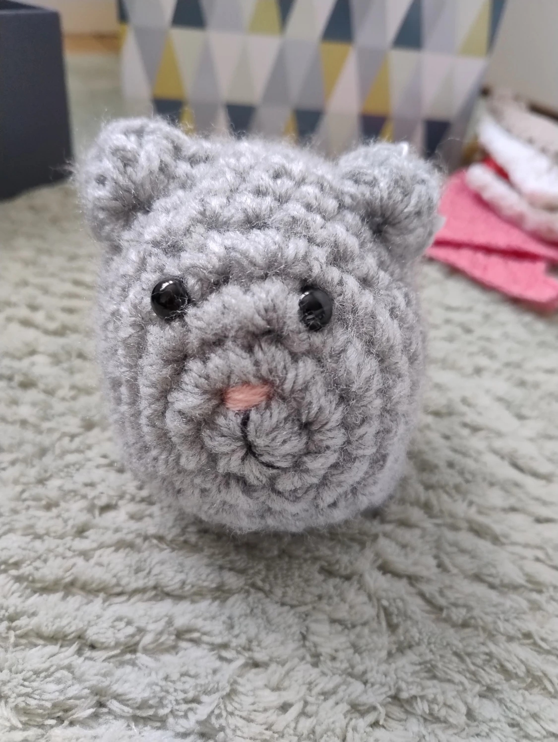 Handgjort virkat marsvin