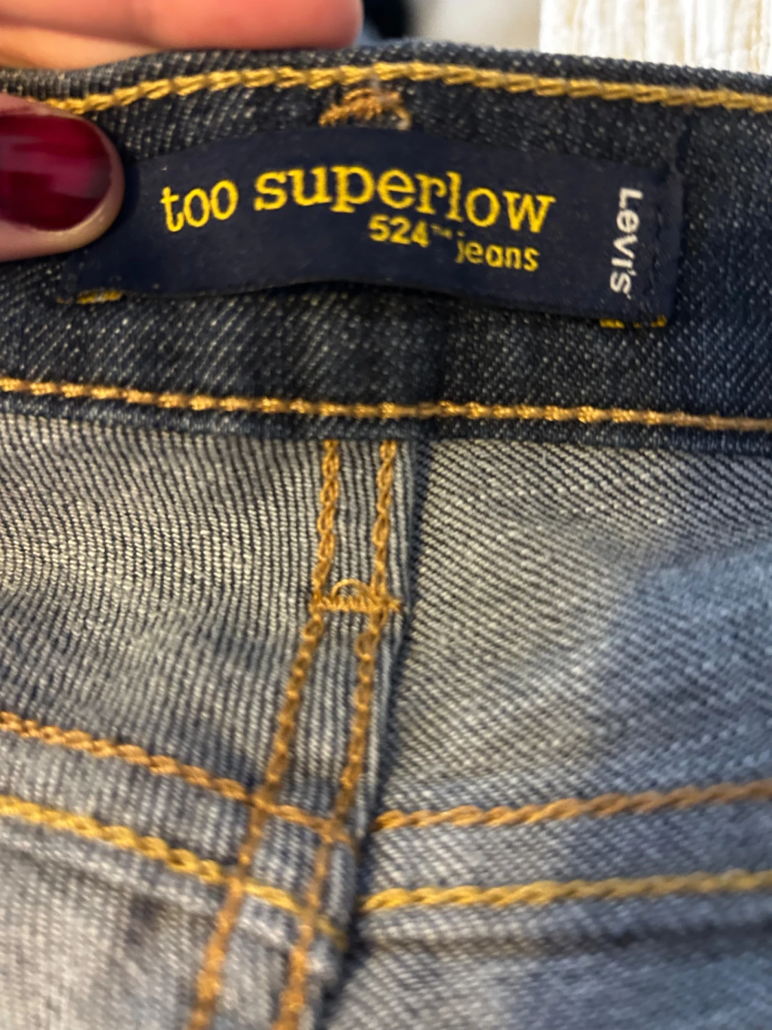 Levi's 527 mörkblå bootcut jeans - 2