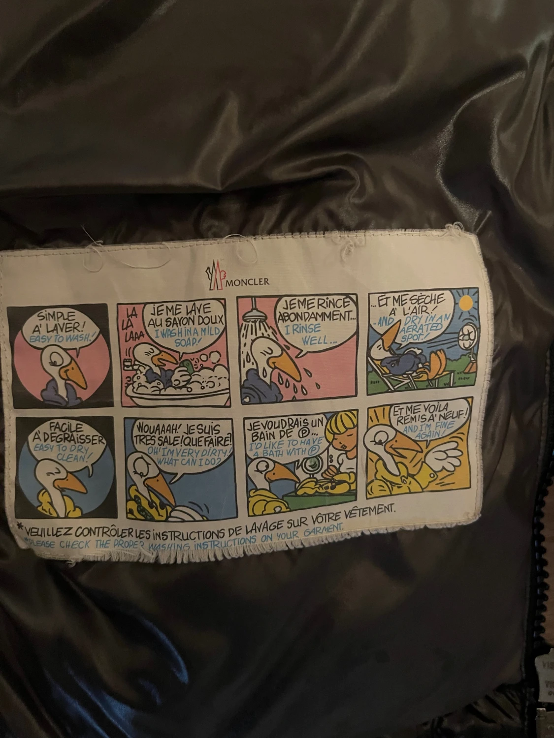 Svart Moncler Maya stl xs - 4