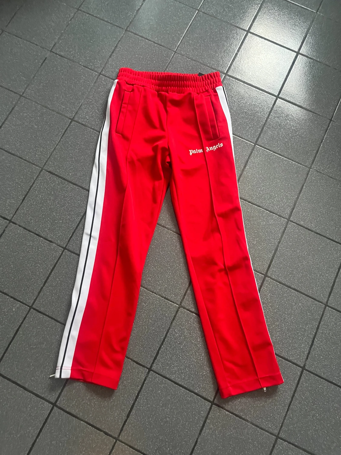Palm Angels röda trackpants M