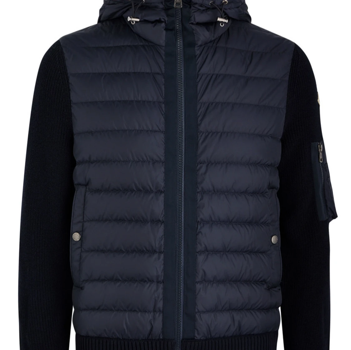 Mörkblå Moncler cardigan - 4