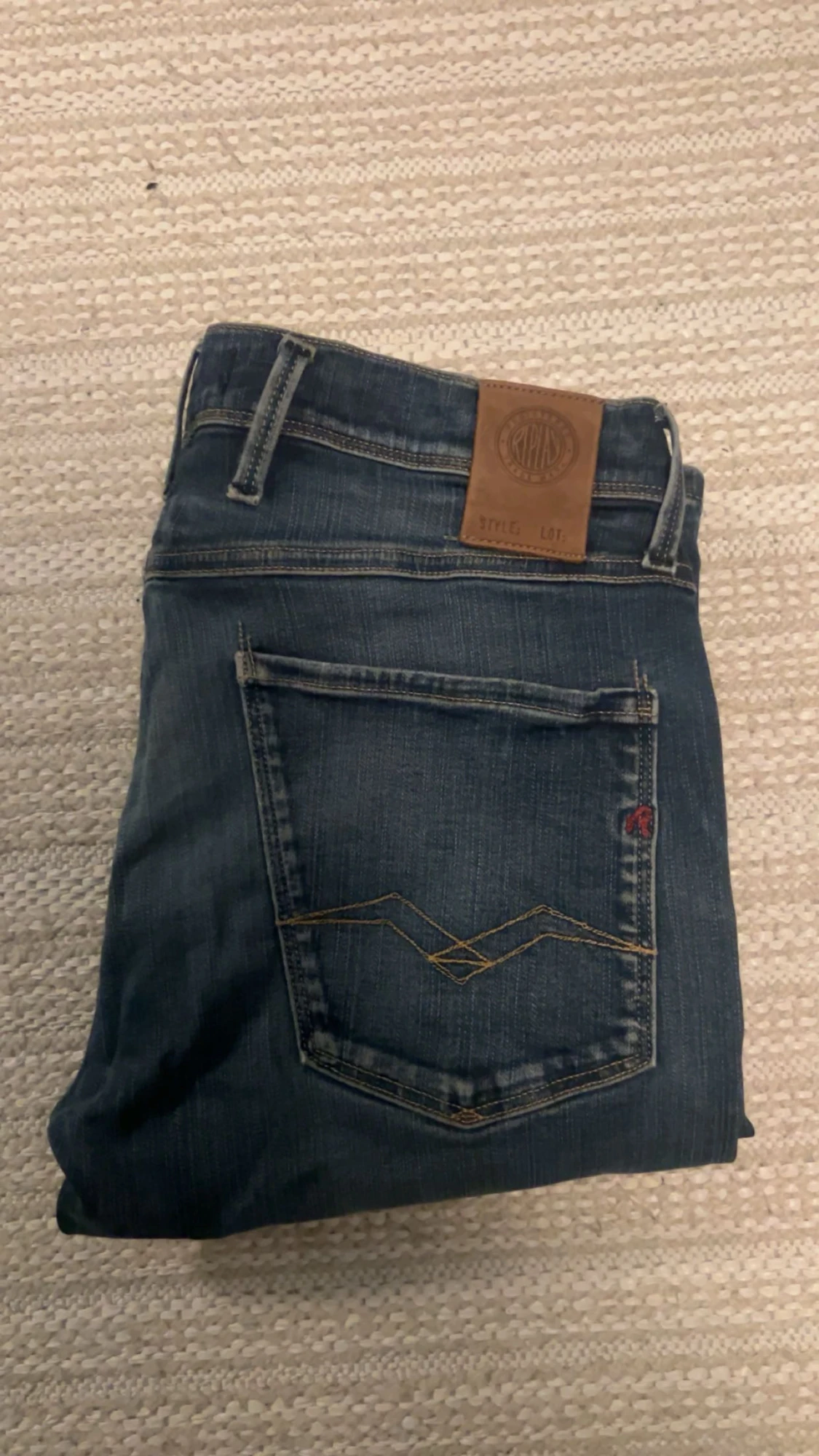 Replay Anbass jeans blå slim fit - 1