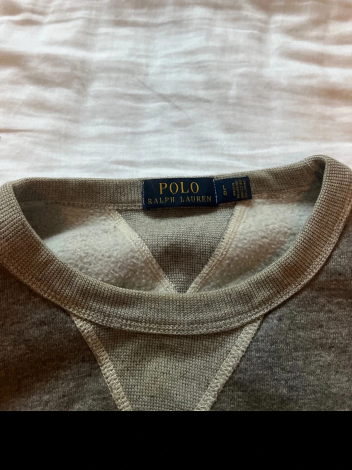 Grå sweatshirt från Polo Ralph Lauren - 1