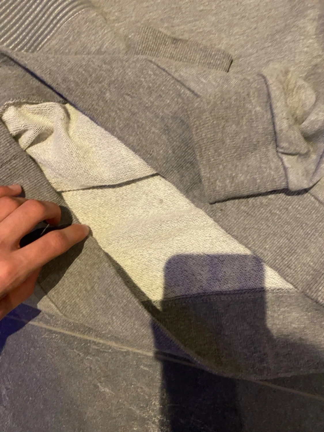 Grå sweatshirt FSBN med 69-tryck XL - 3