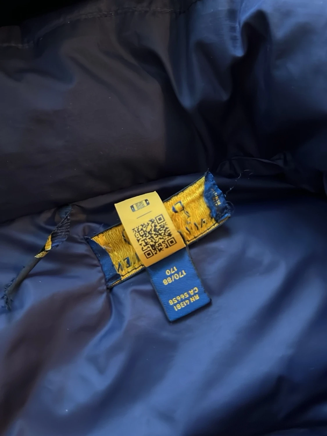 Blå dunjacka från Polo Ralph Lauren - 4