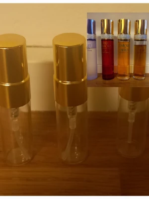 Elizabeth Taylor splitpaket 💎 - 3 stycken 3 ml glasdekanter med spray ✨️Se lista bland bilderna vilka som finns 