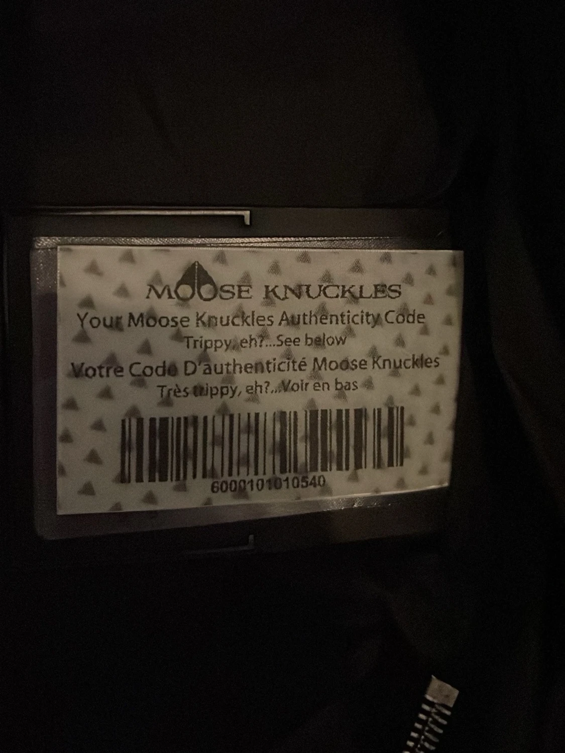 Marinblå Moose Knuckles dunjacka med päls - 4