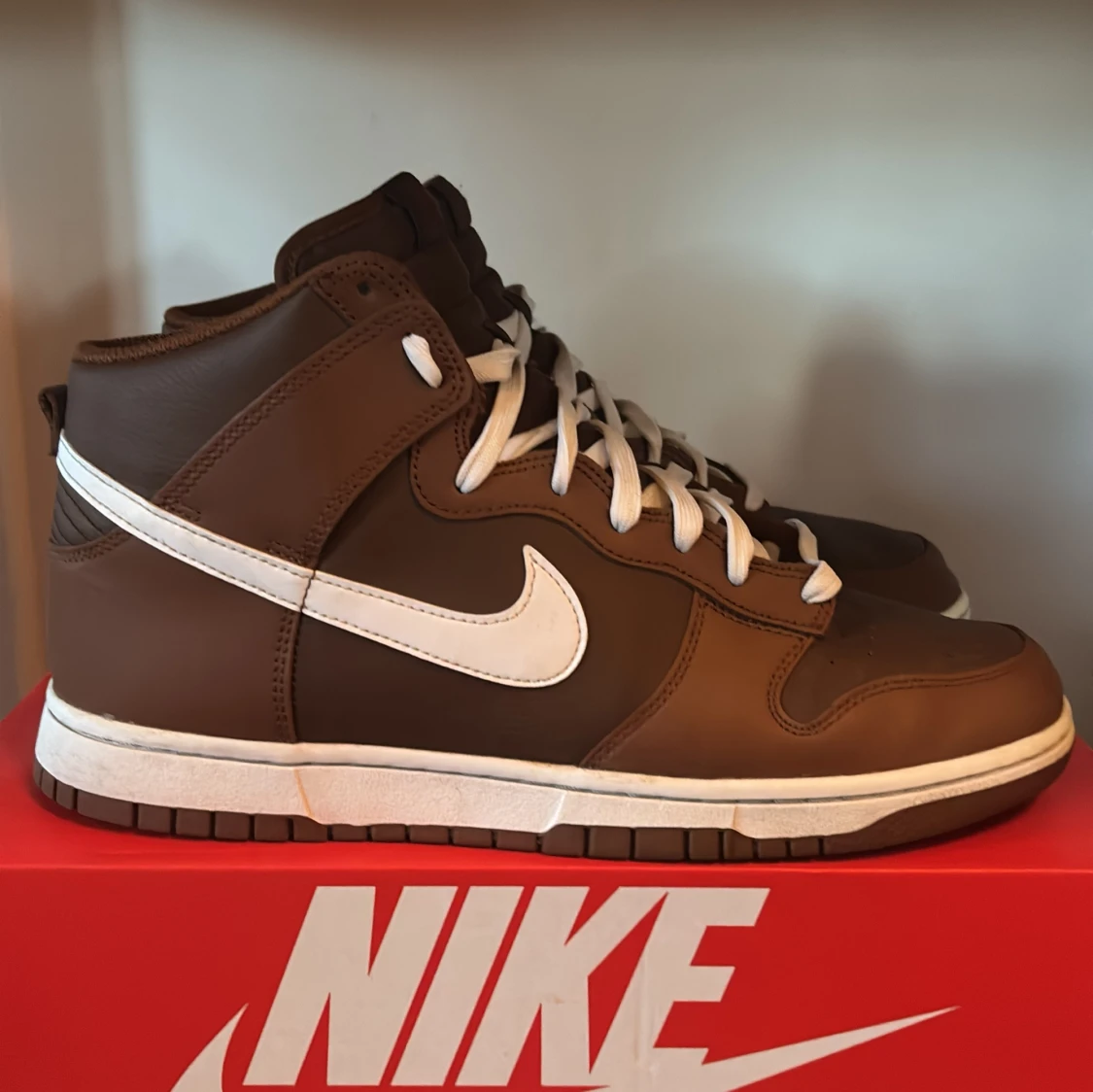 Nike Dunk High bruna sneakers - 1