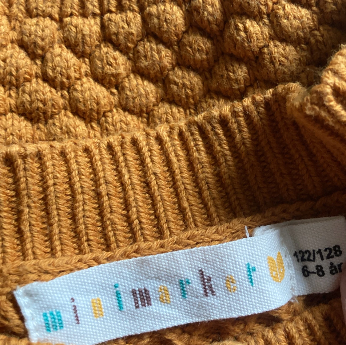 Senapsgul kofta från Mini Rodini - 1