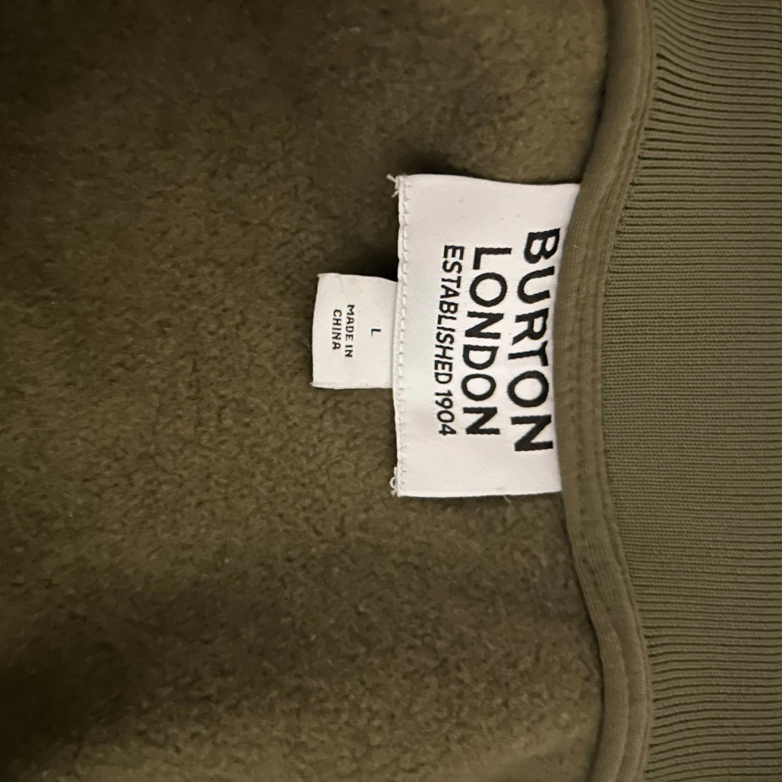 Olivgrön quiltad bomberjacka Burton London - 3