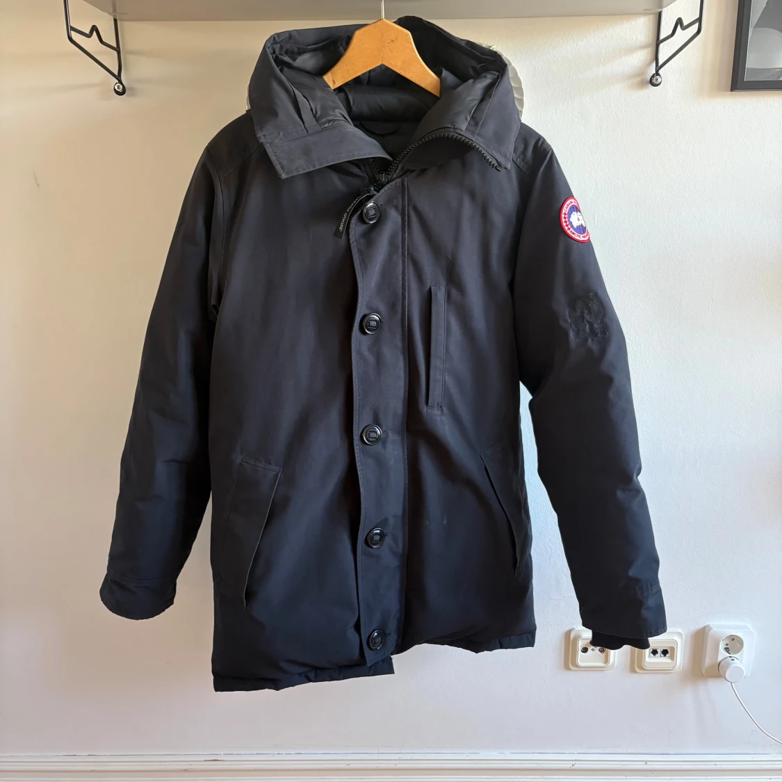 Svart dunjacka från Canada Goose