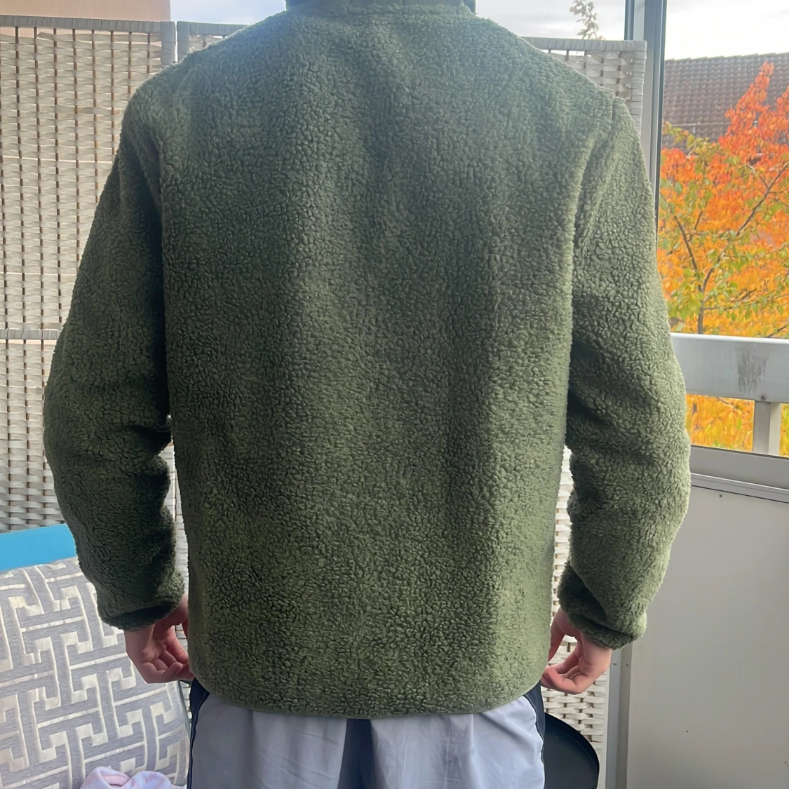 Olivgrön teddyjacka från Polo Ralph Lauren - 1