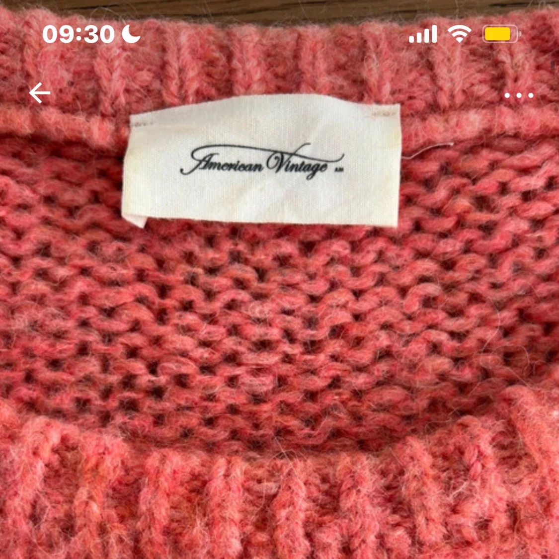 Rosa stickad tröja från American Vintage - 2