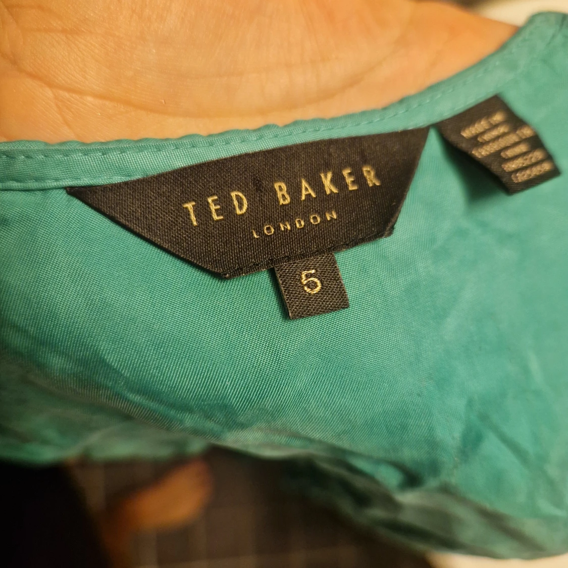 Turkos kortklänning från Ted Baker - 2