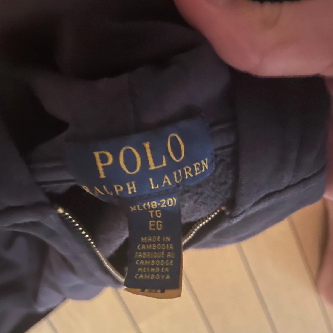 Mörkblå hoodie från Polo Ralph Lauren - 1
