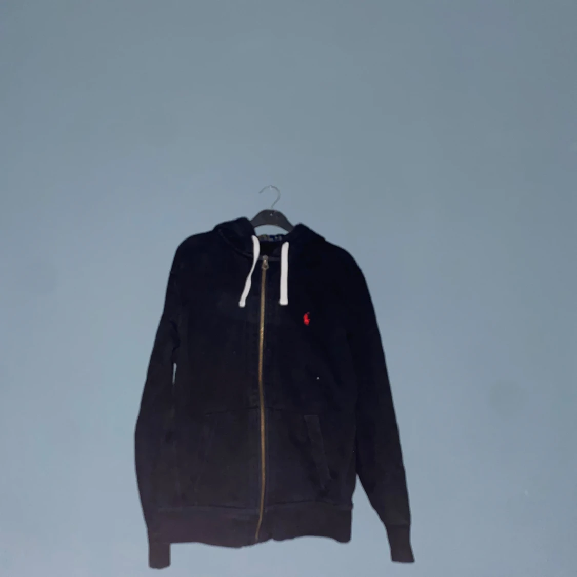 Svart hoodie från Polo Ralph Lauren M