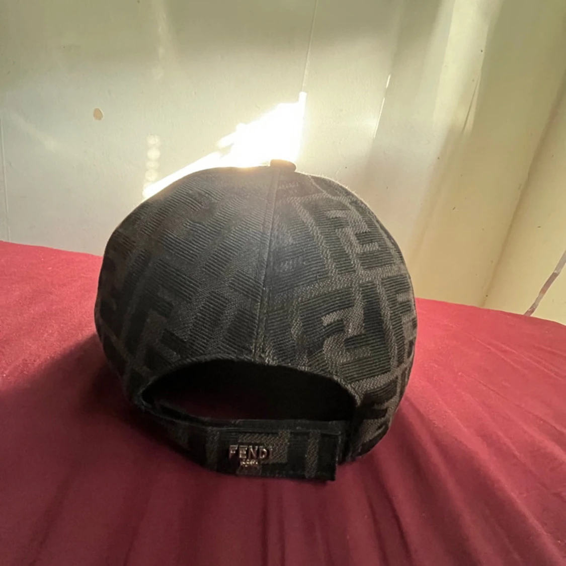 Svart Fendi keps med FF-mönster - 3