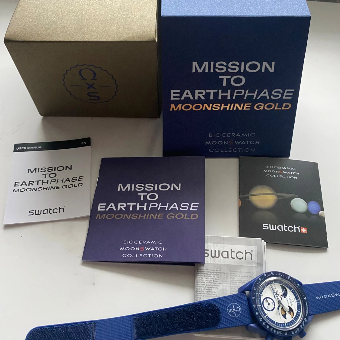 Omega x Swatch Moonswatch Moonshine Gold - 4