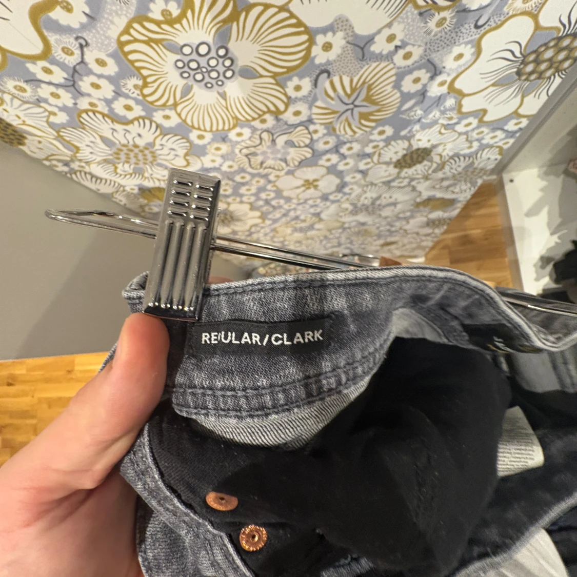 Grå jeans Regular Clark 33/34 - 3