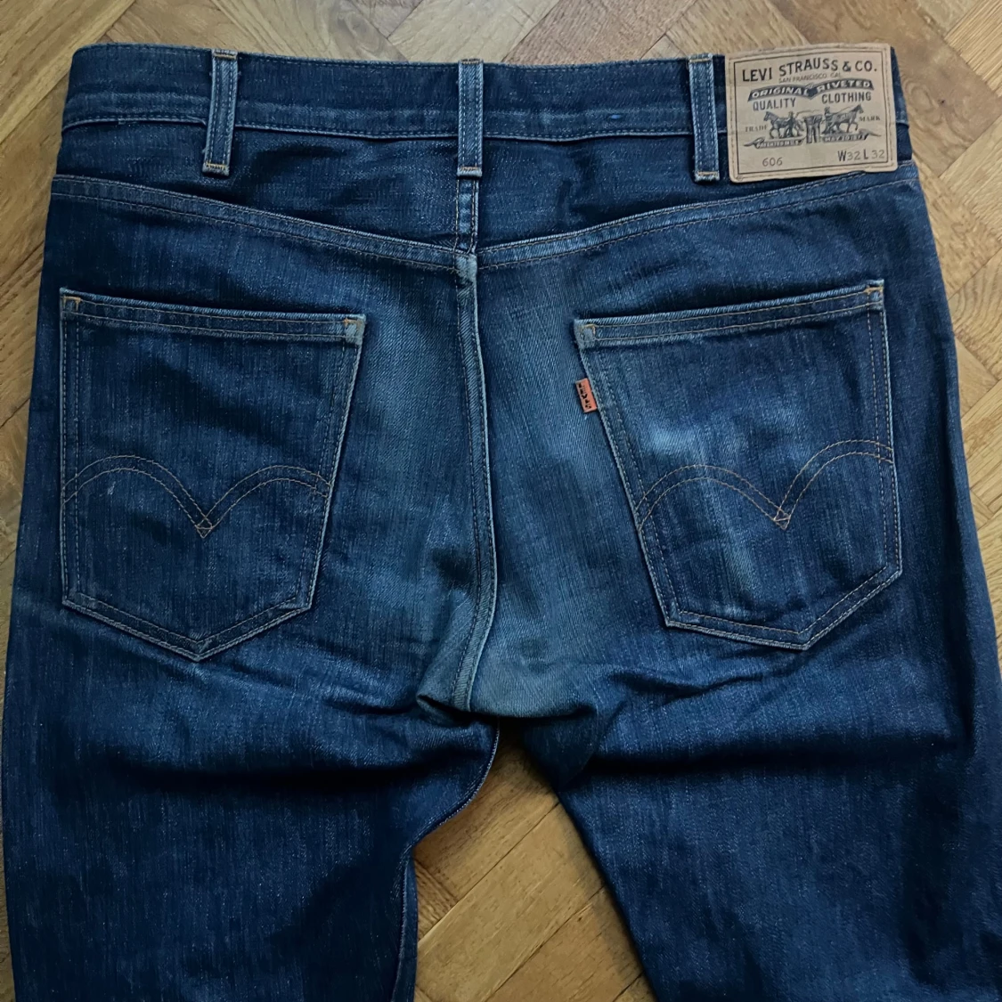 Levis 606 Big E Orange Tab - Made in USA - 3