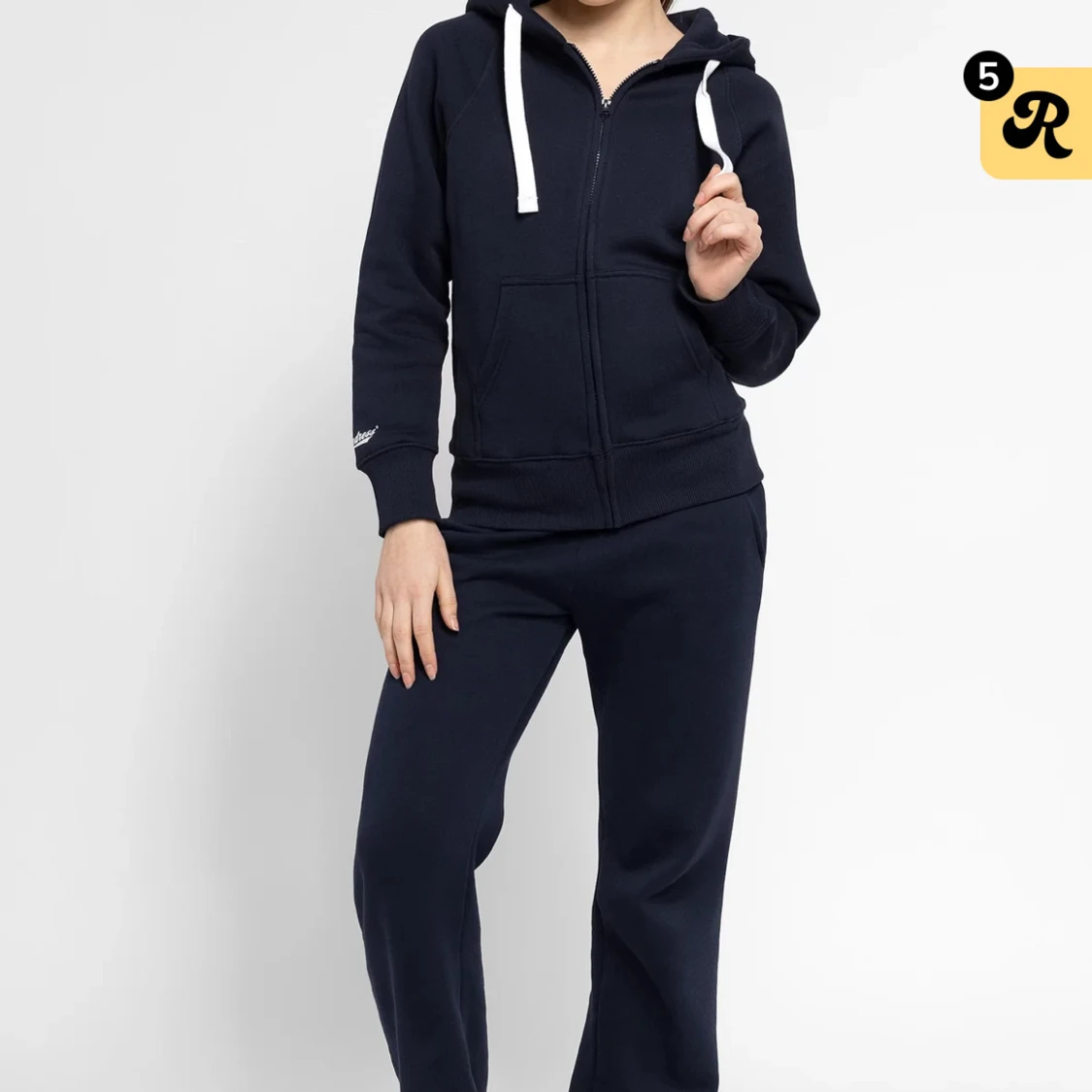 Mörkblå hoodie från russemerch