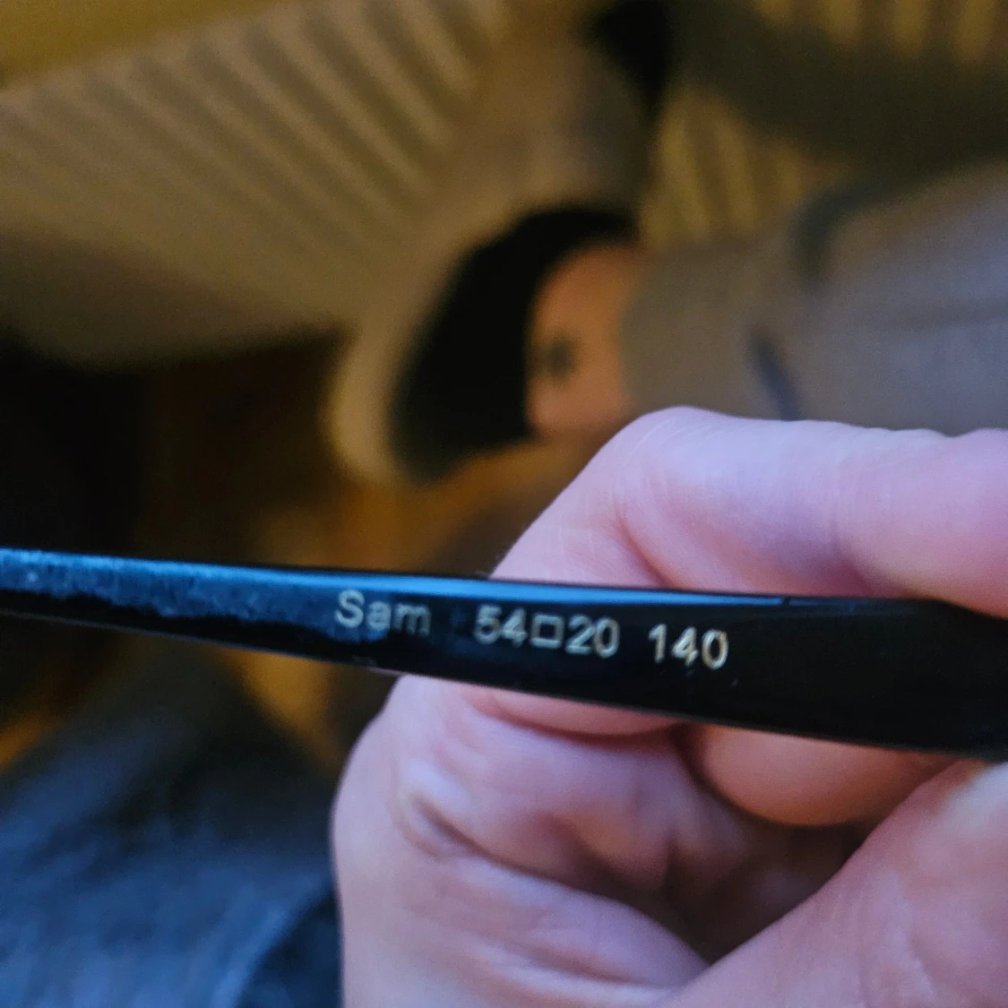 Svarta glasögon Corlin Sam 54-20 - 2