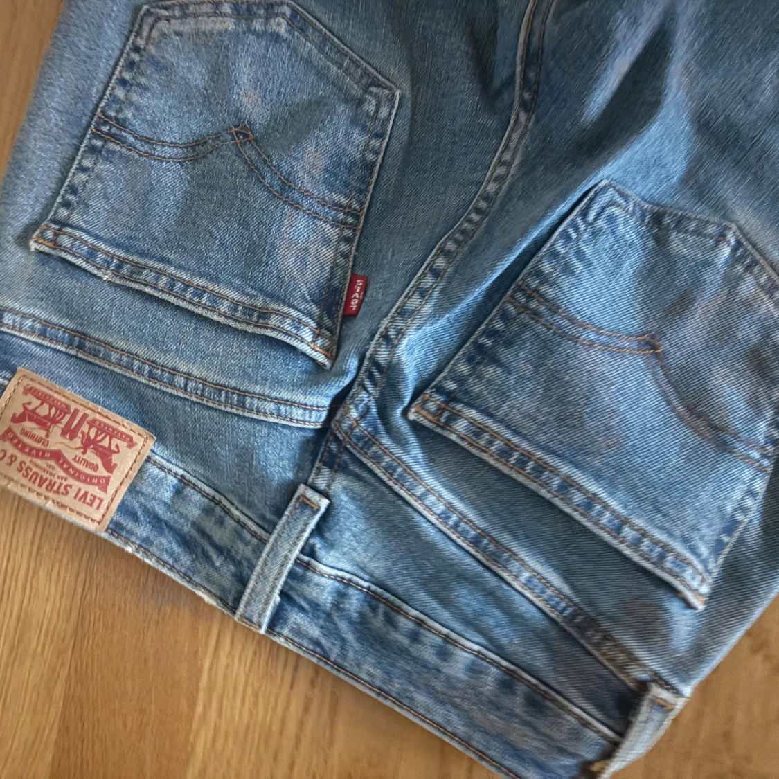 Levi's Superlow Bootcut jeans blå - 1