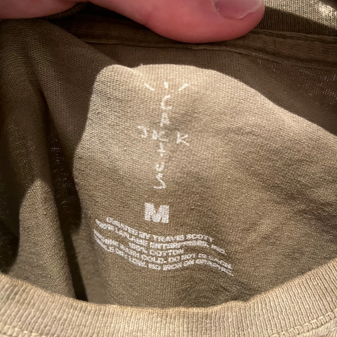 Cactus Jack khaki t-shirt Travis Scott - 2