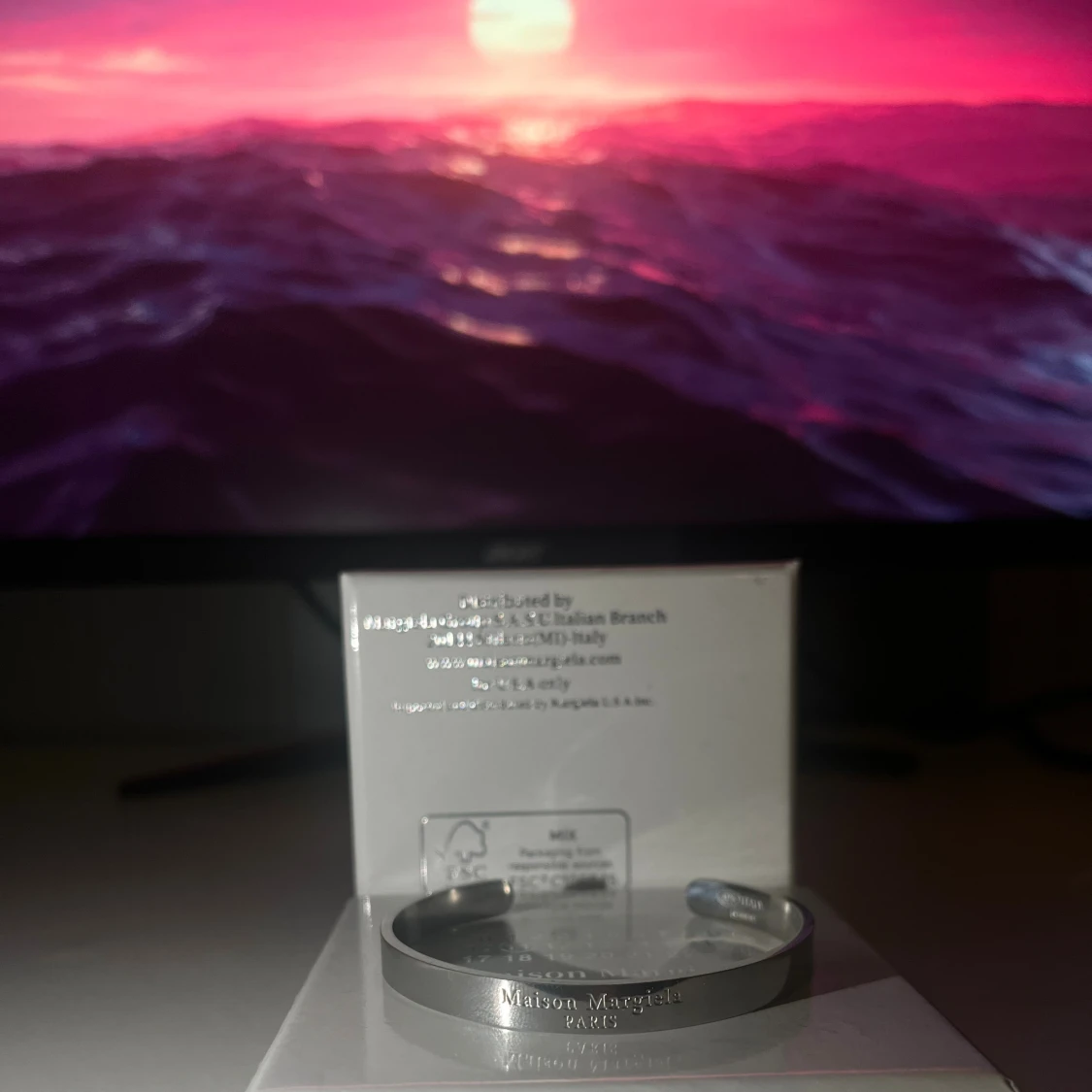 Maison Margiela silverarmband - 1