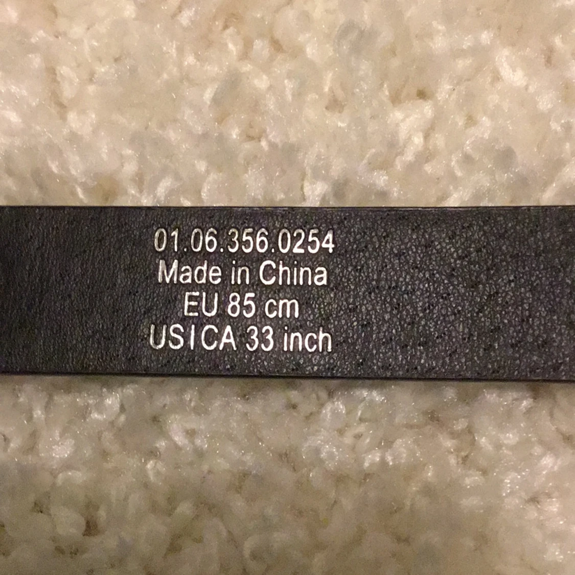 Svart bälte med hjärtan i silver - 3