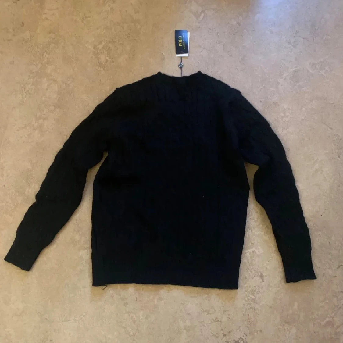 Svart stickad tröja Polo Ralph Lauren - 1